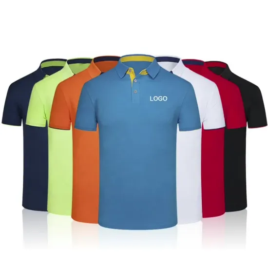 Custom Design Your Own Brand Polo Shirt Short Sleeve Quick Dry T-Shirts