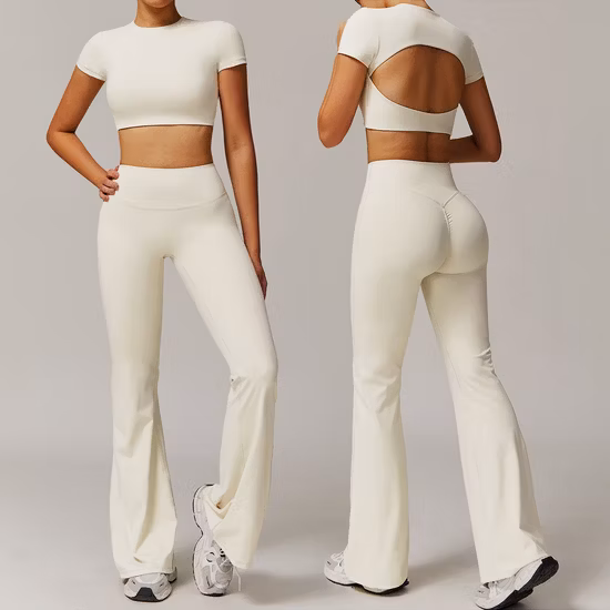 Женская одежда для тренировок из двух предметов, одежда для фитнеса, спортивная одежда для спортзала, комплекты для йоги